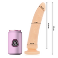 DELTA CLUB - Silikondildo Naturlig 23 cm