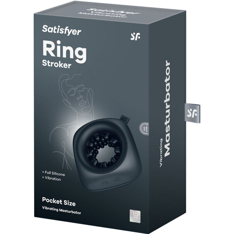 SATISFYER - Ring Stroker Vibrerende Masturbator