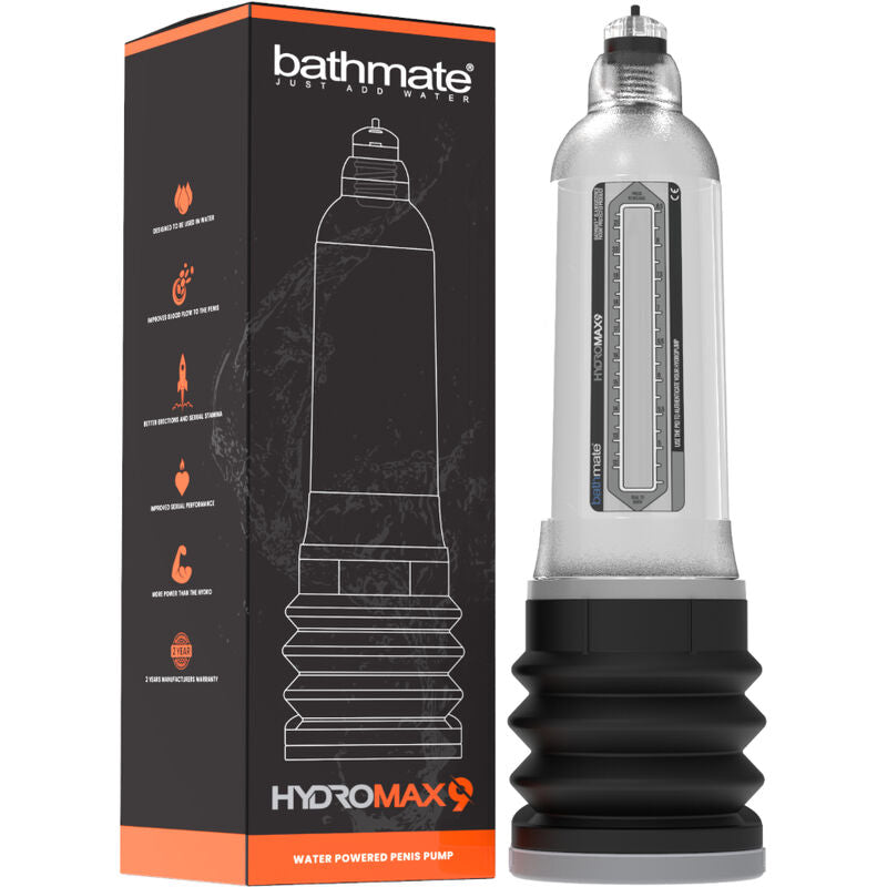 BATHMATE - Hydromax Vannbasert Penispumpe Transparent