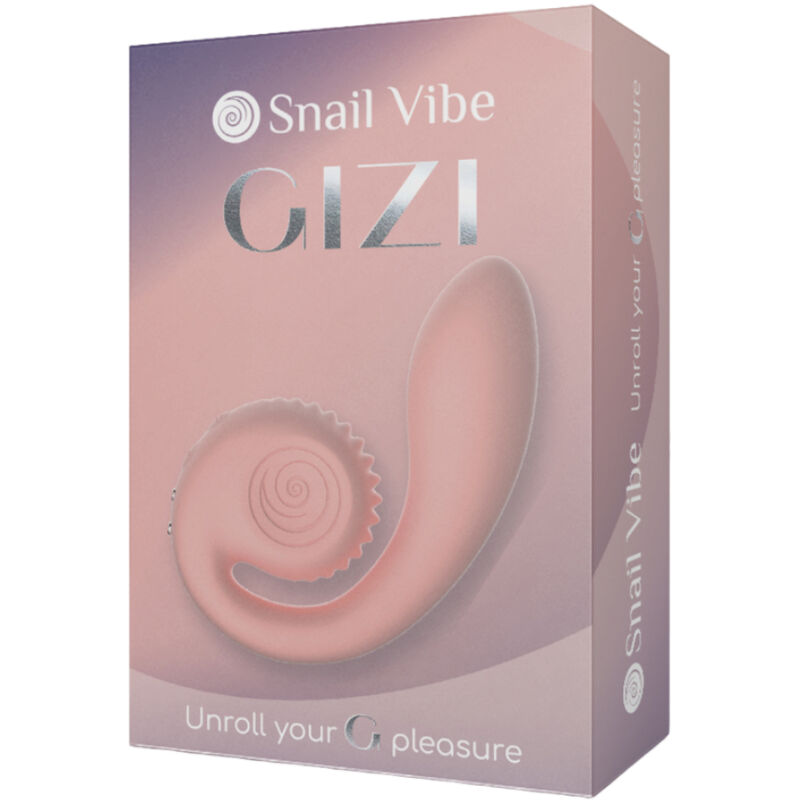 SNAIL VIBE - Gizi dobbel stimulator Rosa