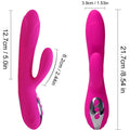 ARMONY - Fleksibel vibrator med klitorisstimulator og varme