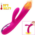 ARMONY - Fleksibel vibrator med klitorisstimulator og varme