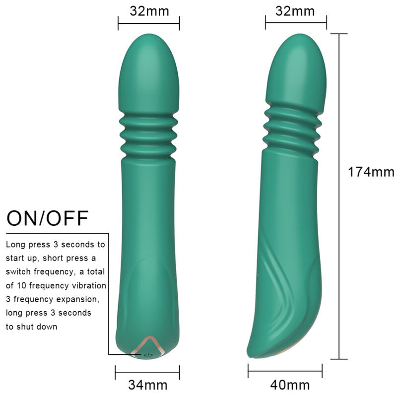 ARMONY - G-punktsvibrator med Støtfunksjon