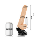 BASECOCK - Vibrator Hudfarge 18,5 cm