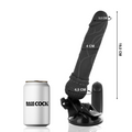 BASECOCK - Vibrator Sort 19,5 cm