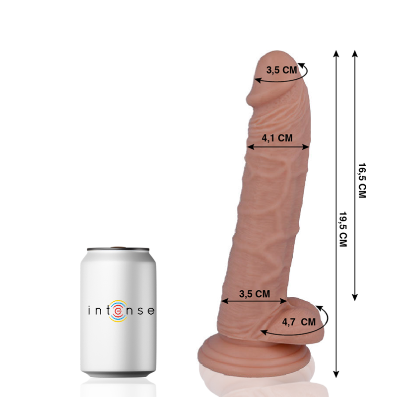 Mr Intense - Realistisk dildo 19,5 cm
