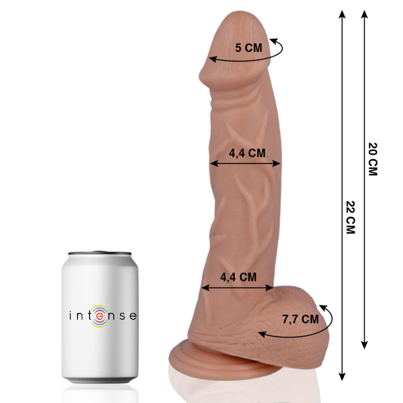 Mr Intense - Realistisk dildo 22,0 cm