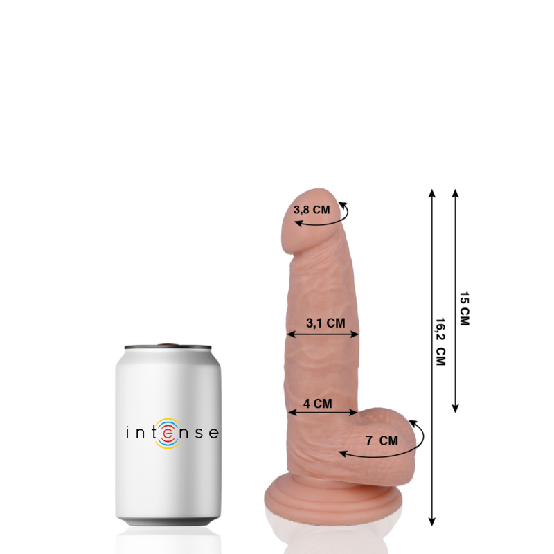 Mr Intense - Realistisk dildo 16,2 cm
