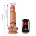 CYBER SILICOCK - Jude Ultrarealistisk dildo 18 cm