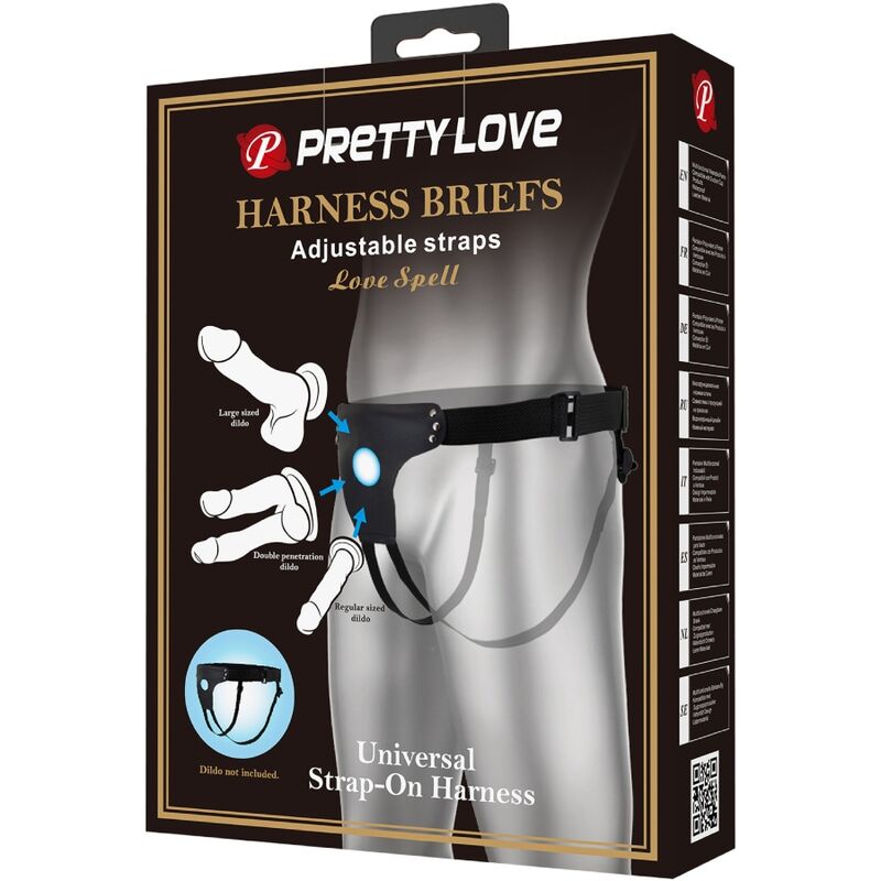 PRETTY LOVE - Justerbar Strap-on Harness