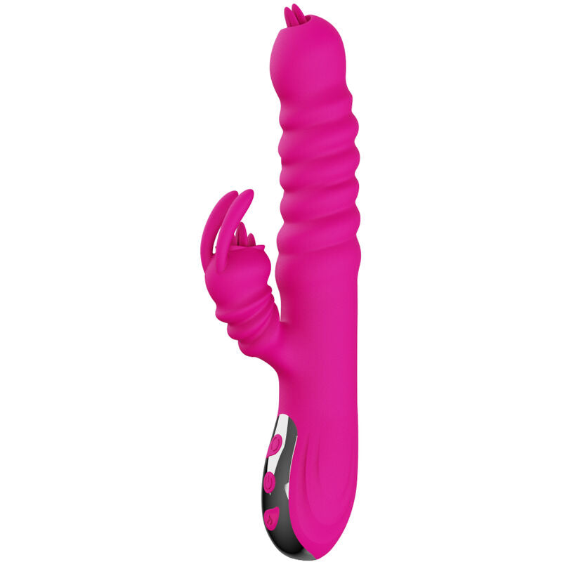ARMONY - Rabbit Double Tongue Rabbitvibrator med varme