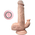 ARMONY - Realistisk Støtvibrator med Tungestimulator 19 cm