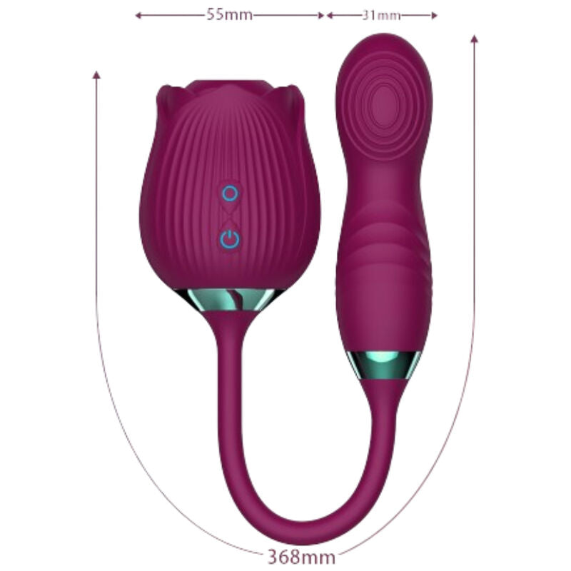 ARMONY - Delight Flower Klitoris-suger med bump