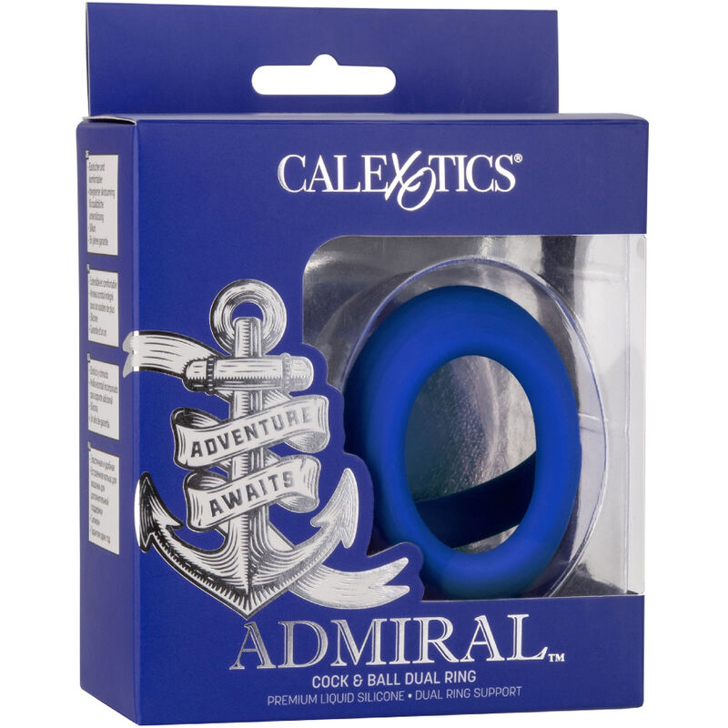 CALEXOTICS - Admiral Dobbel penis- og pungring
