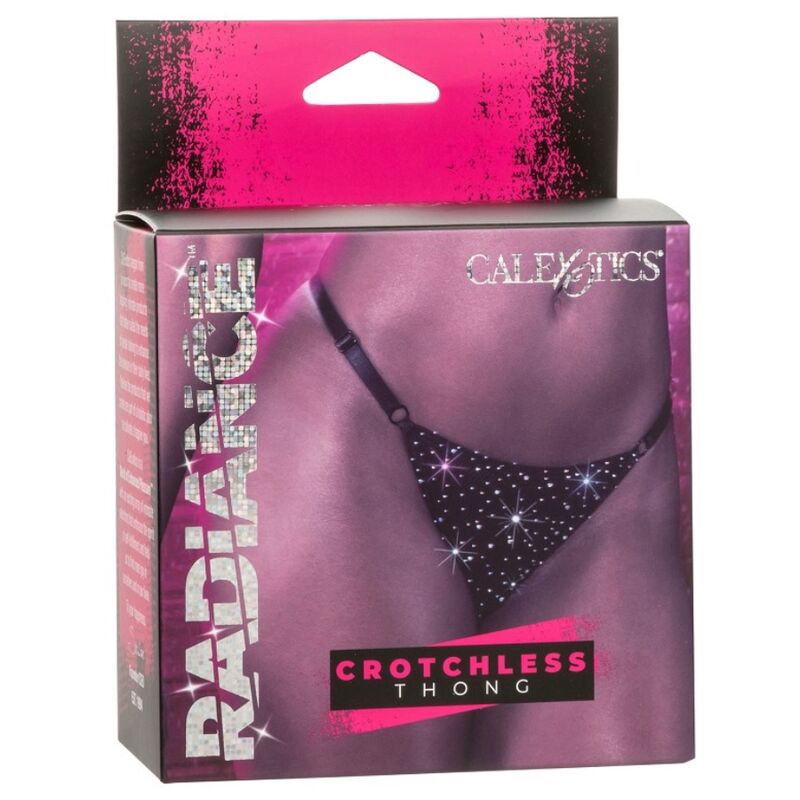 CALEXOTICS - Radiance G-streng med åpen skritt og rhinestones