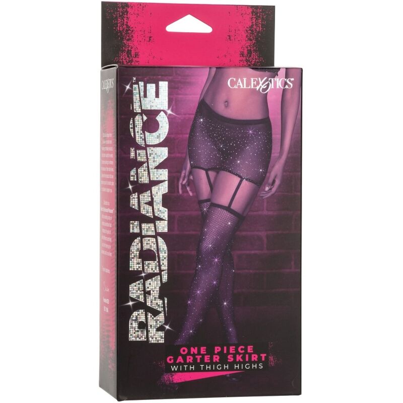 CALEXOTICS - Radiance Minisk jørt med hofteholder og hold-ups