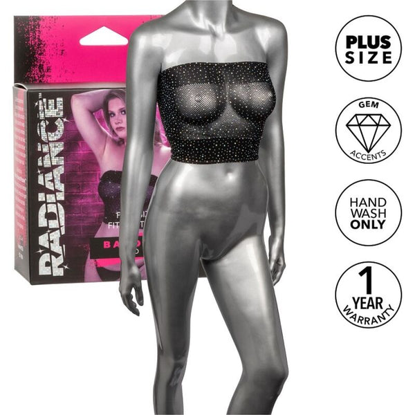 CALEXOTICS - Radiance Bandeau-topp med rhinestones