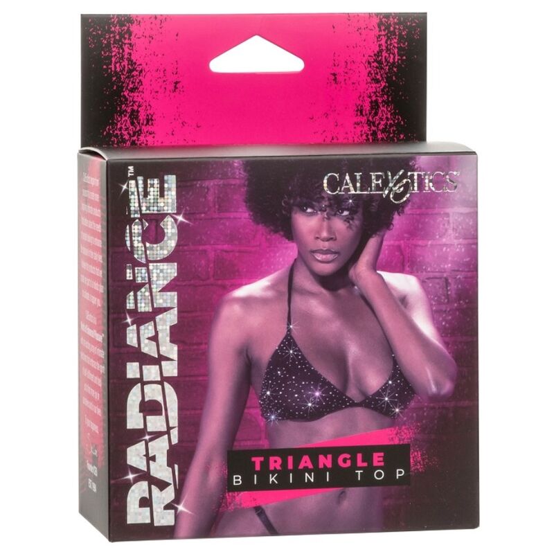 CALEXOTICS - Radiance Triangle Bikinitopp med rhinestones