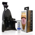 Fleshlight Stamina Go Lady Masturbator + Universal Launch + Glidemiddel 50 ml