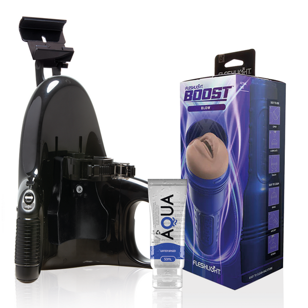 FLESHLIGHT - Blow LM Flesh RP + Universal Launch + Aqua glidemiddel 50 ml