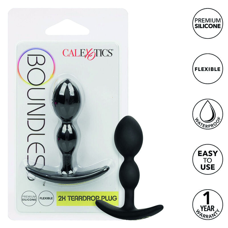CALEXOTICS - Boundless 2X Buttplugg med kuleform
