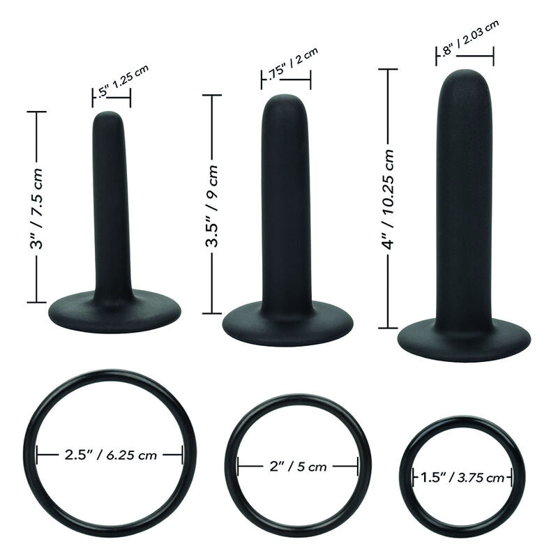 CALEXOTICS - Boundless Pegging-sett i silikon