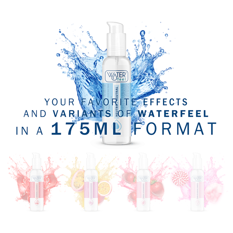 WATERFEEL - Natural Vannbasert glidemiddel 175 ml