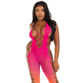 LEG AVENUE - Ankellang Bodystocking uten Fot Solnedgang