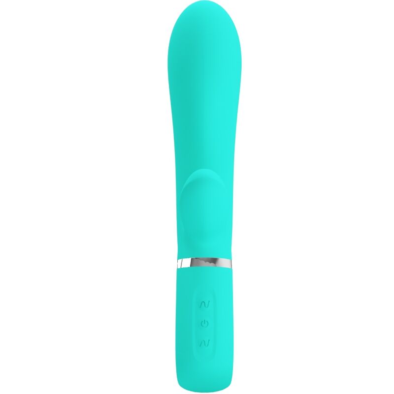 PRETTY LOVE - Thomas Rabbitvibrator for G-punkt Akvagrønn