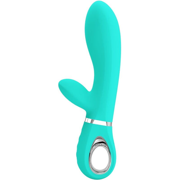 PRETTY LOVE - Thomas Rabbitvibrator for G-punkt Akvagrønn