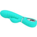 PRETTY LOVE - Prescott Rabbitvibrator for G-punkt Akvagrønn