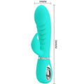 PRETTY LOVE - Prescott Rabbitvibrator for G-punkt Akvagrønn