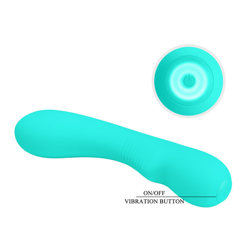 PRETTY LOVE - Prescott Oppladbar vibrator Aquagrønn