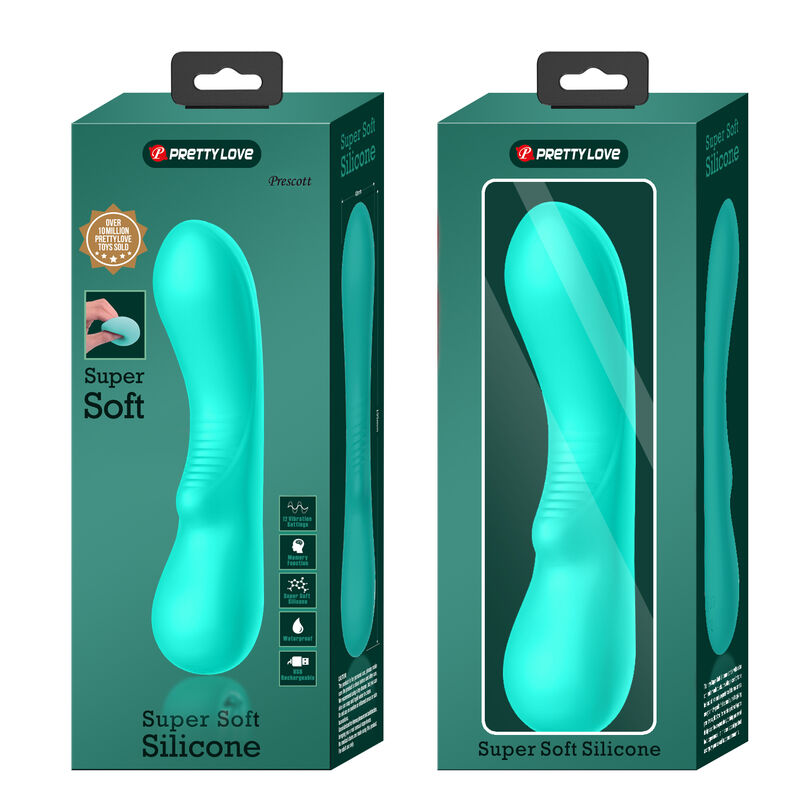 PRETTY LOVE - Prescott Oppladbar vibrator Aquagrønn