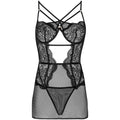 LIVCO CORSETTI FASHION - Baririn skjorte + truse Sort L/XL