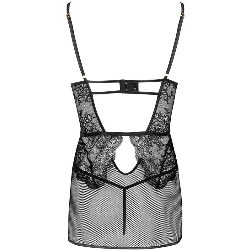 LIVCO CORSETTI FASHION - Baririn skjorte + truse Sort L/XL