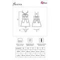 LIVCO CORSETTI FASHION - Baririn skjorte + truse Sort L/XL