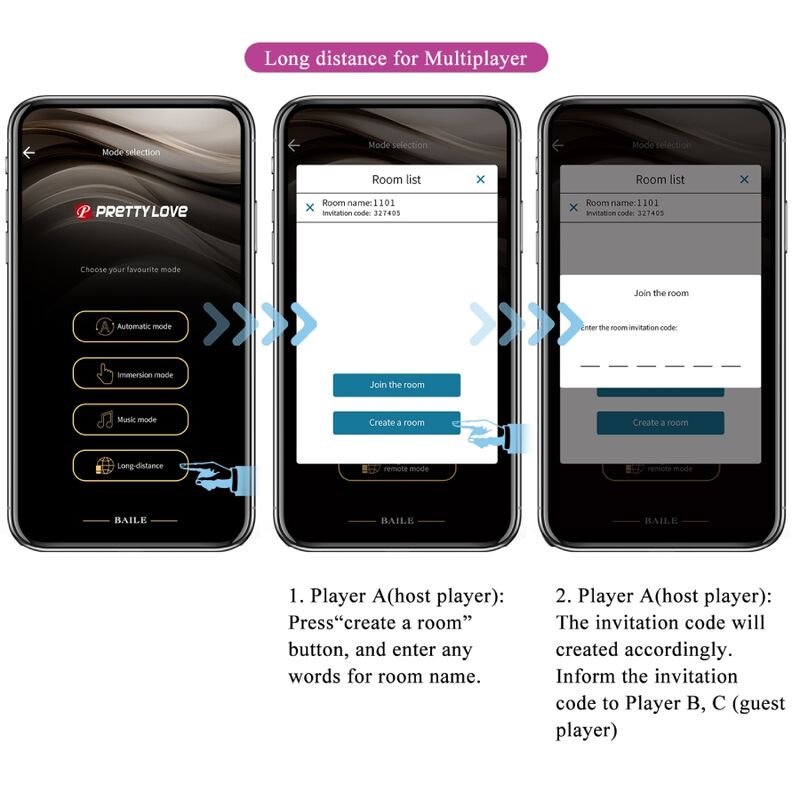 PRETTY LOVE - Jayleen Parvibrator med App