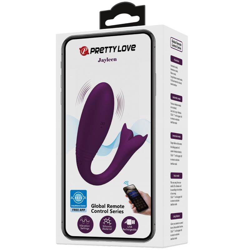 PRETTY LOVE - Jayleen Parvibrator med App