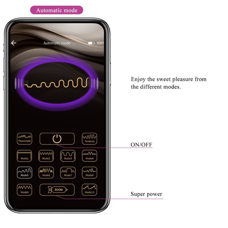 PRETTY LOVE - Jayleen Parvibrator med App