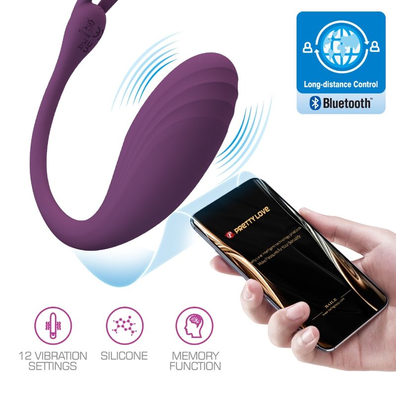 PRETTY LOVE - Catalina App-styrt Vibratoregg