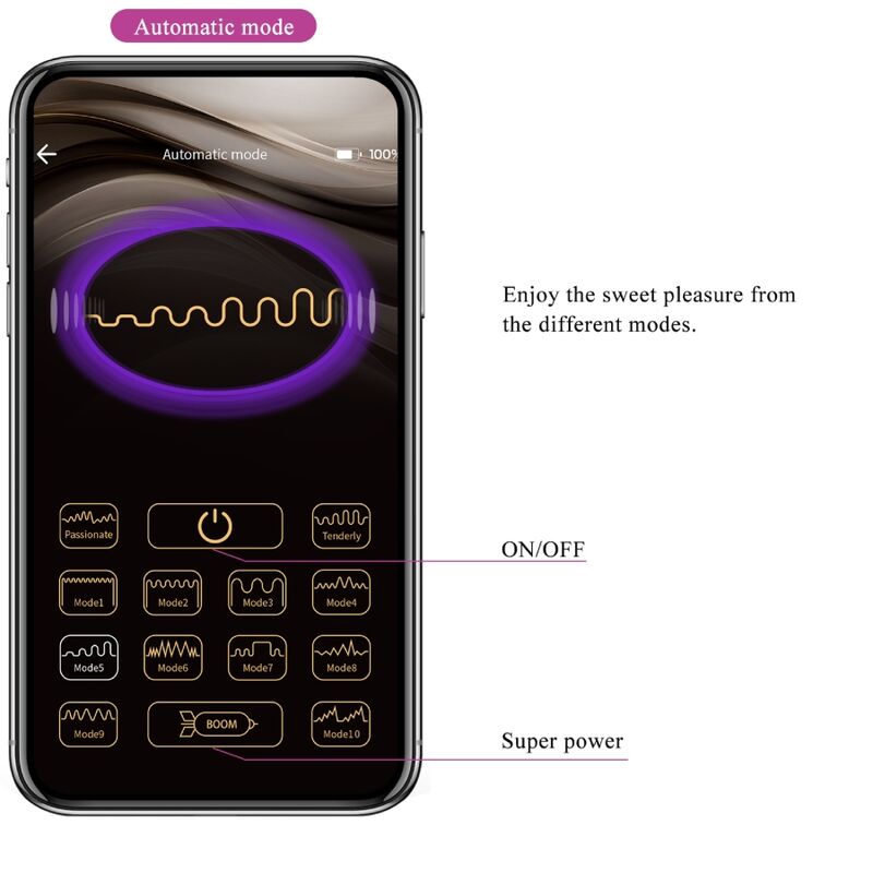 PRETTY LOVE - Catalina App-styrt Vibratoregg