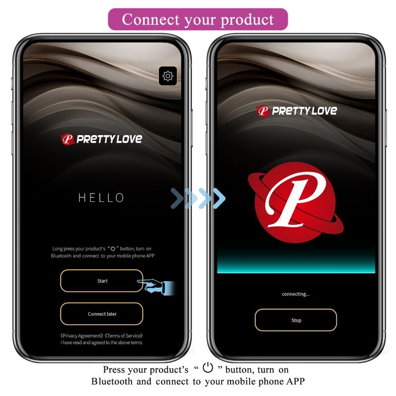 PRETTY LOVE - Catalina App-styrt Vibratoregg