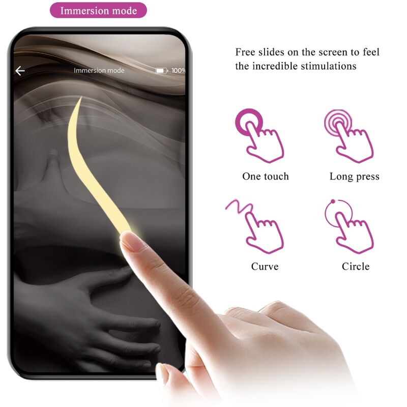 PRETTY LOVE - Billy Parvibrator med fjernkontroll Lilla (gratis app)