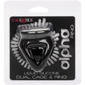CALEXOTICS - Alpha Dobbel penisring med bur