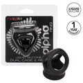 CALEXOTICS - Alpha Dobbel penisring med bur
