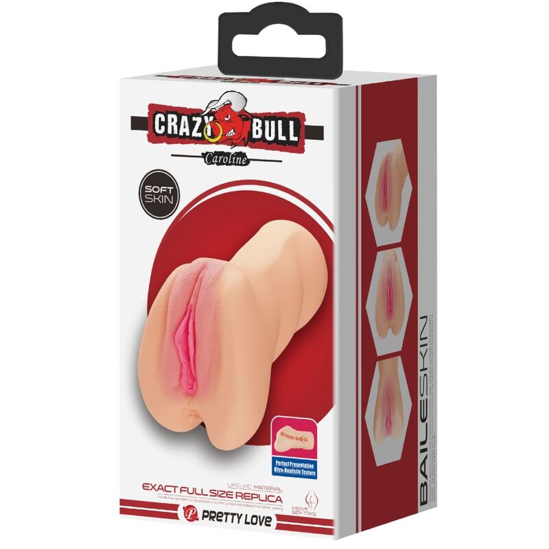 CRAZY BULL - Caroline Vagina-masturbator