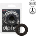 CALEXOTICS - Alpha Fleksibel Penisring Sort