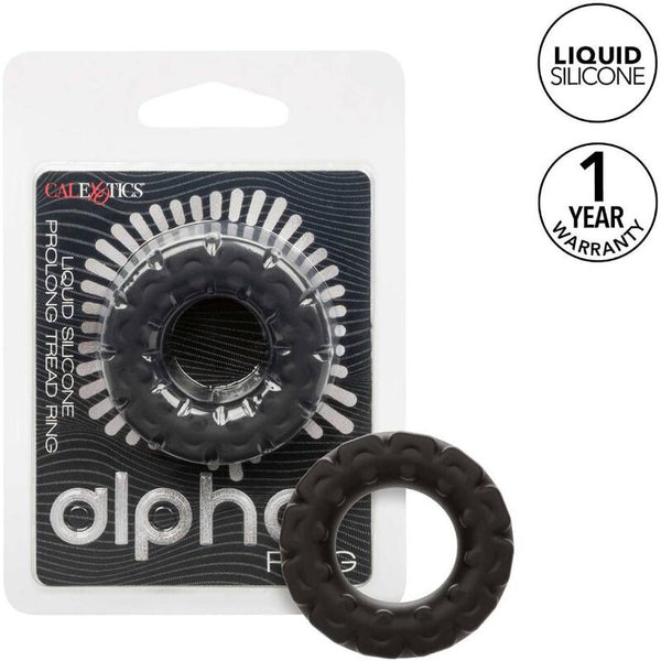 CALEXOTICS - Alpha Fleksibel Penisring Sort