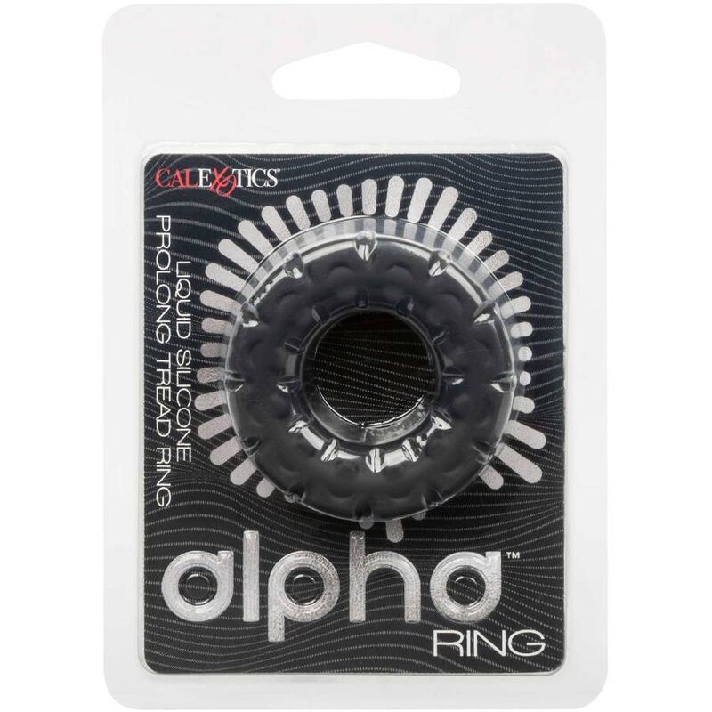 CALEXOTICS - Alpha Fleksibel Penisring Sort